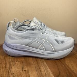 Asics Gel-Kayano 31 Cool Grey Pure Silver Womens Blue Gray Size 8 Running Shoes